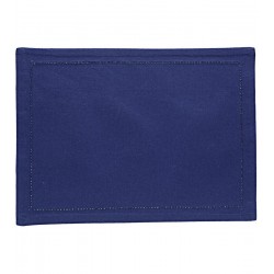 Lugar Americano 45x33cm Algodão Azul Escuro